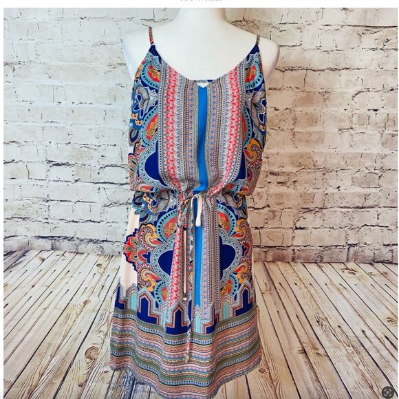 ** Like New! Women's Lucy and Laurel Summer Dress Size 4 - Picture 1 of 4